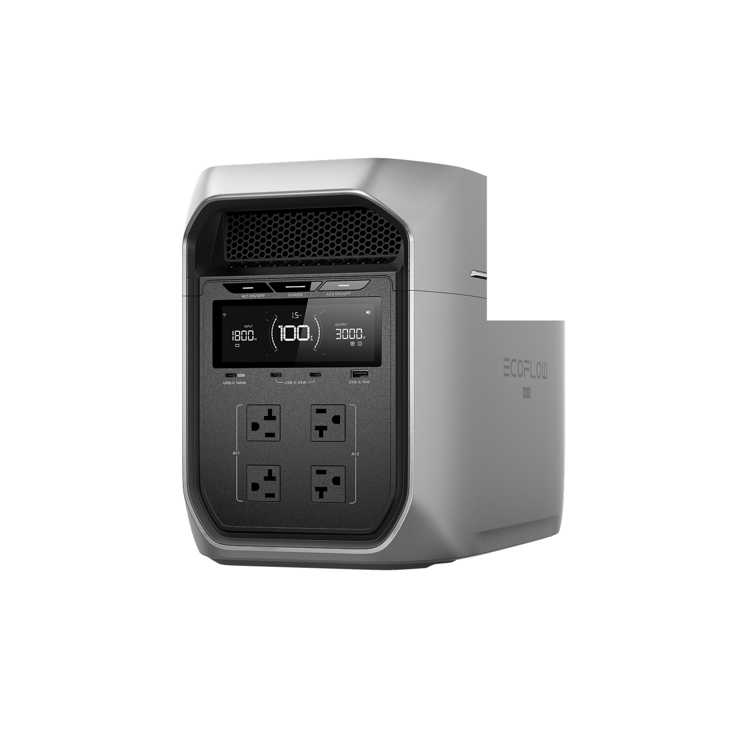 EcoFlow DELTA 3 Max Portable Power Station (2048Wh)